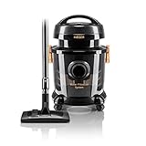 HAEGER AQUACLEAN 1200 Staubsauger mit Wasserfilter, 1200 W, Saugleistung mit Wasserfilter, 9 l Wassertank, saugt Feststoffe und Flüssigkeiten