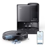 eufy Saug- und Wischroboter E25 Omni, HydroJet System mit selbstreinigender Wischrolle, 20.000Pa Turbo-Saugkraft, Anti-Verheddern-Bürsten, Ecken- & Kantenreinigung, intelligente All-in-One-Station