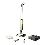 KÄRCHER Hartbodenreiniger FC 7 Cordless Extra, kabelloser Bodenreiniger mit 4 rotierenden Mikrofaserwalzen, Akkulaufzeit: ca. 45 min, Flächenleistung pro Akkuladung: ca. 135 m², exklusiv bei Amazon
