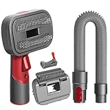 MoPei 2 in 1 Hundehaar Staubsaugerbürste Kompatibel mit Dyson Gen5 V15 V12 V11 V8 V7, ideal zum Entfernen von losen Haaren, Hautschuppen, Unterwolle und Verfilzungen