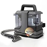 MEDION E10 UC Polsterreiniger Gerät Waschsauger (Nasssauger für Polster Teppiche Autositze, Frisch und Schmutzwassertank, Fenster-Aufsatz, MD100122)