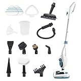 Di4 SteamClean Multi 12 ProMax Multifunktionaler Dampfreiniger 12 in 1, 1500W, Entfernt 99,9% der Viren und Bakterien, Dampfreiniger Haushaltsreinigung ECO ohne Reinigungsmittel, Polsterreiniger