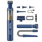 Fanttik Slim V8 Apex Akku-Autostaubsauger mit hoher Leistung, 19000 Pa/45 AW, RobustClean™-Handstaubsauger 4-in-1-Mini-Luftgebläsepumpe, Tragbarer Staubsauger für Auto, Bürotisch, Tastaturen