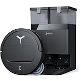 ECOVACS DEEBOT T50 PRO Omni Gen2 Saugroboter mit Wischfunktion, Ausfahrende Seitenbürste und Wischmopp, 21.000 Pa, Auto Zugabe von Reinigungslösung, Moppwäsche mit 75°C heißem Wasser, Ultradünn 81 mm