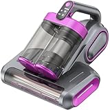 Linkifly MT1 Kabelloser Milbensauger für Matratzen, 18 kPa Matratzenreiniger mit 253,7 nm UV-C Licht, Milbenstaubsauger mit USB-C Ladefunktion, Handstaubsauger für Matratzen, Betten und Sofa