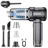 HOMEKANE Handstaubsauger Testsieger, 15000Pa Stark Autostaubsauger Akku mit Bürstenloser Motor, 5 in 1 Kabellos Staubsauger für Büro, Haus, Küche, Tierhaare