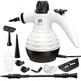 MLMLANT Dampfreiniger, Multifunktionaler Tragbarer Dampfreiniger mit Sicherheitsverriegelung und 10-teiligem Zubehörset, geeignet für Teppiche, Sofas, Polstermöbel, Matratzen, Autositze, und mehr