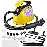 Waitbird Dampfreiniger,Hausdampfreiniger,Handdampfreiniger mit 21 Zubehör,248 ° F hohe Temperatur, Geeignet für Böden, Sofas, Innendekoration, Grill, Fenster, Waschsaugerzubehör