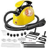 Waitbird Dampfreiniger, multifunktionaler Haushalts-Dampfreiniger mit 21-teiligem Zubehör, 4 Bar Hochdruck, 1500W, 5 Min Schnellaufheizung, 120°C, 1100ML Tank, für Fußboden, Sofa, Polster, Fenster