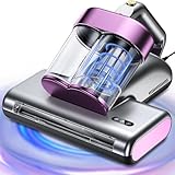 RWSRW Milbensauger für Matratzen Milbensauger mit UV-Licht Absaugung 500W 16KPA Milbenstaubsauger mit Ultraschall Matratzensauger Entfernt 99,9% Bakterien Allergene und Staub-Milben